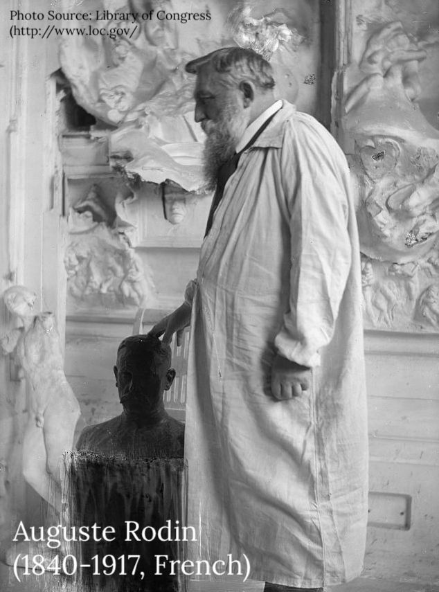 August Rodin, 1840 - 1917 sculptor and artist